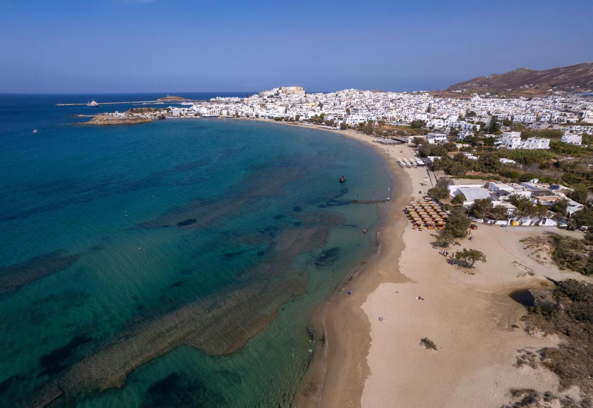 Flisvos Beach Apartments Naxos City 외부 사진