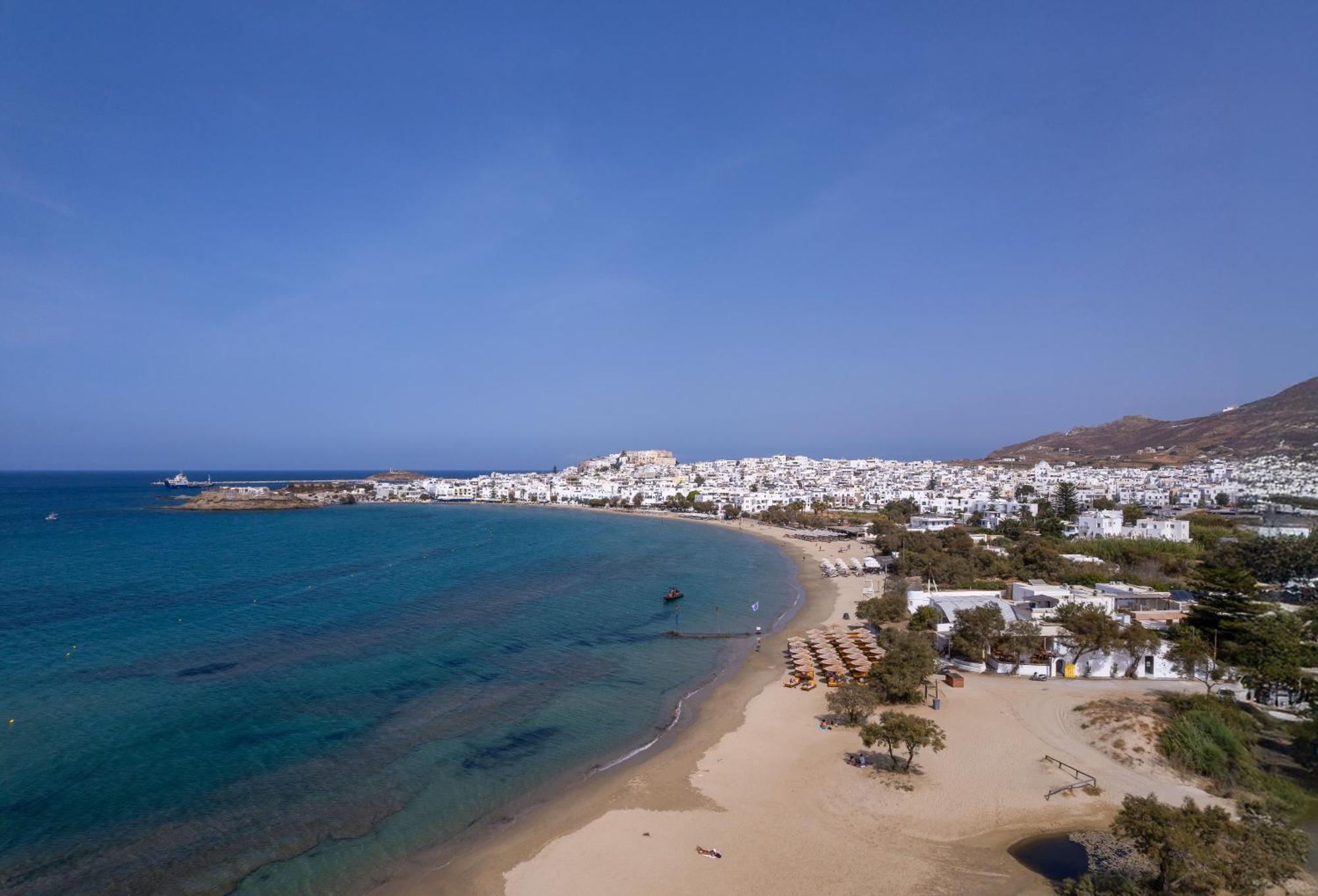 Flisvos Beach Apartments Naxos City 외부 사진